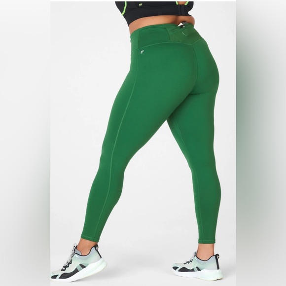 Fabletics Infinity Motion 365 High Waisted Leggings Color Green Size 4X - Picture 1 of 15